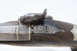 Antique HENRY DERINGER .44 Caliber Pistol c. 1850s Percussion 49ers Lincoln Philadelphia Deringer Pocket Pistol - 9 of 17