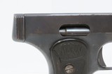 German FRITZ MANN Model 1921 .25 ACP Cal. Semi-Automatic C&R Pocket Pistol
German Side Arm in 6.35mm BROWNING - 18 of 19