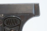 German FRITZ MANN Model 1921 .25 ACP Cal. Semi-Automatic C&R Pocket Pistol
German Side Arm in 6.35mm BROWNING - 4 of 19