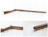 Antique BACK ACTION Half Stock AMERICAN Percussion .42 Caliber Long Rifle
Mid-1800s HOMESTEAD/HUNTING Rifle - 1 of 16