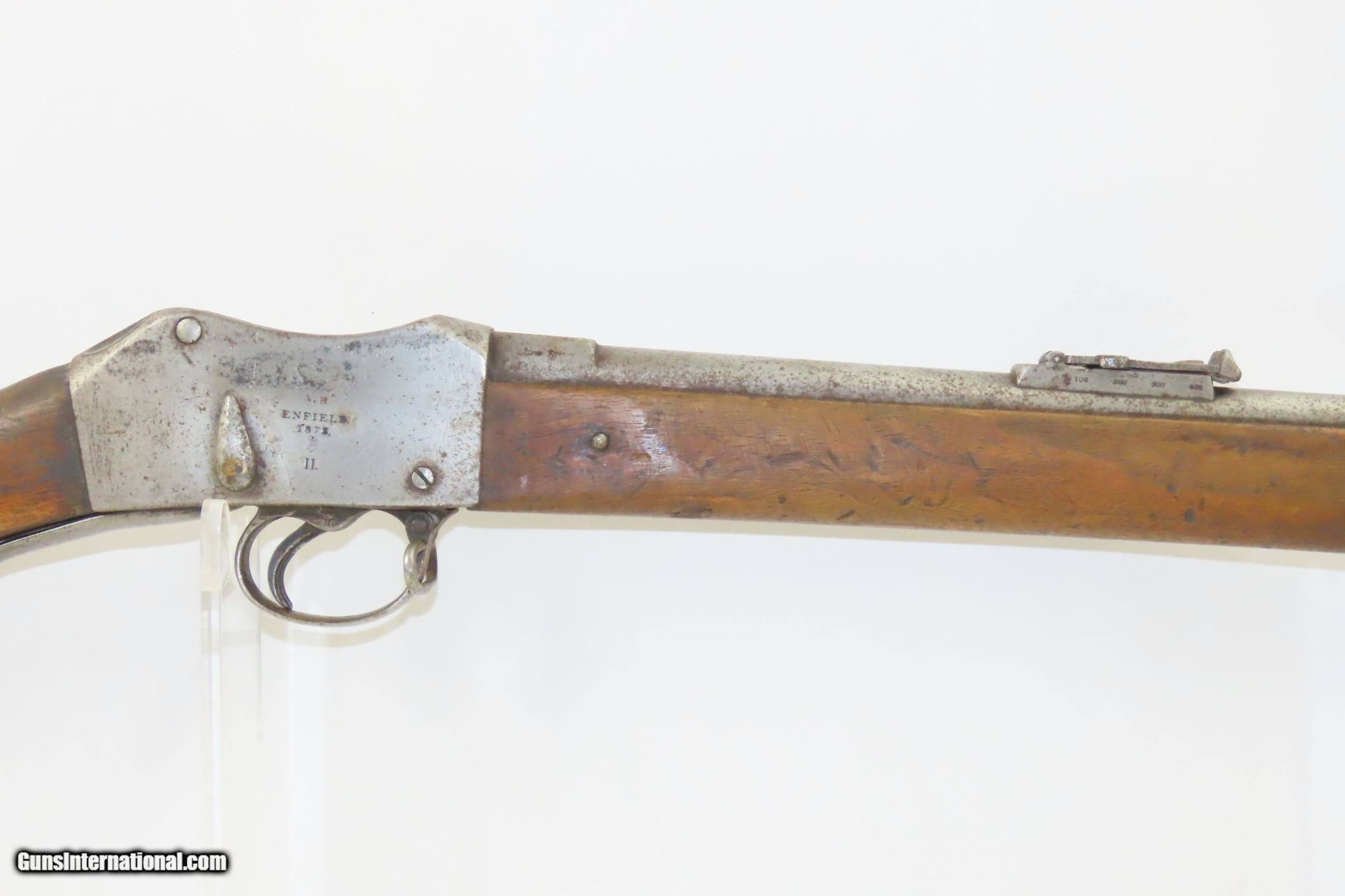 ZULU WAR Era Antique ENFIELD MARTINIHENRY Mark II .577 Falling Block