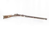 Antique BACK ACTION Half Stock UNIQUE Percussion .54 Caliber Long Rifle
Mid-1800s HOMESTEAD/HUNTING Rifle w/SET TRIGGER - 2 of 16