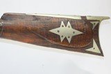 Antique BACK ACTION Half Stock UNIQUE Percussion .54 Caliber Long Rifle
Mid-1800s HOMESTEAD/HUNTING Rifle w/SET TRIGGER - 12 of 16