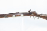 Antique BACK ACTION Half Stock UNIQUE Percussion .54 Caliber Long Rifle
Mid-1800s HOMESTEAD/HUNTING Rifle w/SET TRIGGER - 13 of 16