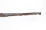 Antique BACK ACTION Half Stock UNIQUE Percussion .54 Caliber Long Rifle
Mid-1800s HOMESTEAD/HUNTING Rifle w/SET TRIGGER - 5 of 16