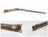 Antique BACK ACTION Half Stock UNIQUE Percussion .54 Caliber Long Rifle
Mid-1800s HOMESTEAD/HUNTING Rifle w/SET TRIGGER - 1 of 16