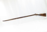 1800s ITALIAN Antique Long Barreled Smoothbore Musket .73 PERCUSSION Fowler Engraved and with Gold Maker’s Marks; Naples - 17 of 23