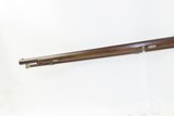 1800s ITALIAN Antique Long Barreled Smoothbore Musket .73 PERCUSSION Fowler Engraved and with Gold Maker’s Marks; Naples - 21 of 23