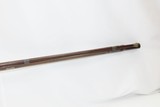 1800s ITALIAN Antique Long Barreled Smoothbore Musket .73 PERCUSSION Fowler Engraved and with Gold Maker’s Marks; Naples - 11 of 23