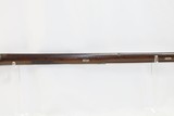 1800s ITALIAN Antique Long Barreled Smoothbore Musket .73 PERCUSSION Fowler Engraved and with Gold Maker’s Marks; Naples - 5 of 23