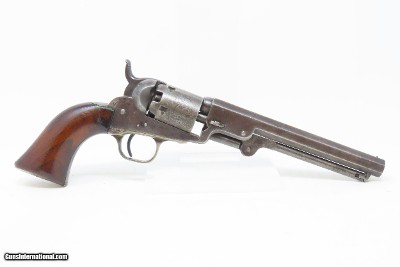 Pre-CIVIL WAR Antique COLT Model 1849 POCKET .31 Cal. PERCUSSION Revolver
HARTFORD, CONNECTICUT Manufactured in 1852