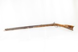 Susquehanna, Pennsylvania Antique LONG RIFLE SPANGLE .44 Caliber Percussion AMERICAN HUNTING/HOMESTEAD LONG RIFLE - 15 of 20