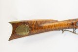 Susquehanna, Pennsylvania Antique LONG RIFLE SPANGLE .44 Caliber Percussion AMERICAN HUNTING/HOMESTEAD LONG RIFLE - 3 of 20