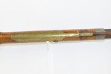 Susquehanna, Pennsylvania Antique LONG RIFLE SPANGLE .44 Caliber Percussion AMERICAN HUNTING/HOMESTEAD LONG RIFLE - 9 of 20