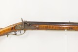 Susquehanna, Pennsylvania Antique LONG RIFLE SPANGLE .44 Caliber Percussion AMERICAN HUNTING/HOMESTEAD LONG RIFLE - 4 of 20
