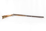 Susquehanna, Pennsylvania Antique LONG RIFLE SPANGLE .44 Caliber Percussion AMERICAN HUNTING/HOMESTEAD LONG RIFLE - 2 of 20