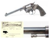 BROWNING BROTHERS SLC, UTAH COLT NEW SERVICE .44-40 WCF Revolver 7 1/2” C&RFACTORY LETTERED to 1899 with EARLY SERIAL NO. - 1 of 20