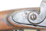 Antique SILVER ACCENTED Full-Stock .42 Cal. Percussion American LONG RIFLE
HUNTING/HOMESTEAD Long Rifle w/ JOSH GOLCHER LOCK - 7 of 19
