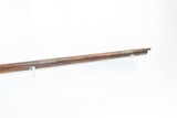 Antique SILVER ACCENTED Full-Stock .42 Cal. Percussion American LONG RIFLE
HUNTING/HOMESTEAD Long Rifle w/ JOSH GOLCHER LOCK - 10 of 19