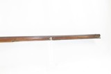 Antique SILVER ACCENTED Full-Stock .42 Cal. Percussion American LONG RIFLE
HUNTING/HOMESTEAD Long Rifle w/ JOSH GOLCHER LOCK - 5 of 19
