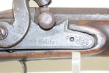 Antique SILVER ACCENTED Full-Stock .42 Cal. Percussion American LONG RIFLE
HUNTING/HOMESTEAD Long Rifle w/ JOSH GOLCHER LOCK - 6 of 19