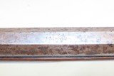 NEW ENGLAND Made JOHN MASON Antique PERCUSSION Full Stock .54 c. SMOOTHBORE ENGRAVED & SILVER WIRE INLAID Smoothbore Long Rifle - 13 of 19
