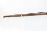 NEW ENGLAND Made JOHN MASON Antique PERCUSSION Full Stock .54 c. SMOOTHBORE ENGRAVED & SILVER WIRE INLAID Smoothbore Long Rifle - 17 of 19