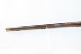 ENGRAVED Mid-1800s Antique Full-Stock .44 c. Percussion American LONG RIFLE HUNTING/HOMESTEAD Long Rifle with G. GOULCHER LOCK - 16 of 18