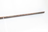 1850s Antique TYRON Half Stock BACK ACTION .32 Caliber American LONG RIFLEELK COUNTY, Pa. Style Made by TYRON of Philadelphia - 11 of 21