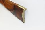Antique BACK ACTION Half Stock AMERICAN Percussion .40 Caliber Long Rifle
Mid-1800s HOMESTEAD/HUNTING Rifle - 17 of 17