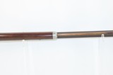 Antique RINGLE .42 Caliber BACK ACTION Half Stock Percussion TARGET Rifle
Mid-1800s TARGET Rifle with G. GOULCHER Lock - 8 of 18