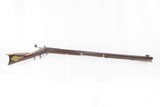 Antique RINGLE .42 Caliber BACK ACTION Half Stock Percussion TARGET Rifle
Mid-1800s TARGET Rifle with G. GOULCHER Lock - 2 of 18