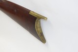 Antique RINGLE .42 Caliber BACK ACTION Half Stock Percussion TARGET Rifle
Mid-1800s TARGET Rifle with G. GOULCHER Lock - 18 of 18
