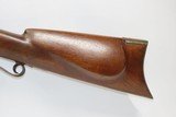 Antique Mid-1800s .46 Cal. BACK ACTION Half Stock Percussion TARGET Rifle
Pre-CIVIL WAR Unmarked TARGET Rifle - 12 of 16