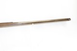 Antique Mid-1800s .46 Cal. BACK ACTION Half Stock Percussion TARGET Rifle
Pre-CIVIL WAR Unmarked TARGET Rifle - 10 of 16
