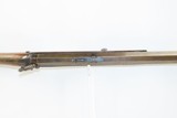 Antique Mid-1800s .46 Cal. BACK ACTION Half Stock Percussion TARGET Rifle
Pre-CIVIL WAR Unmarked TARGET Rifle - 9 of 16