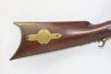 Antique Mid-1800s .36 Cal. BACK ACTION Half Stock Percussion TARGET Rifle
Pre-CIVIL WAR Unmarked TARGET Rifle - 3 of 16