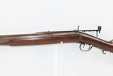 Antique Mid-1800s .36 Cal. BACK ACTION Half Stock Percussion TARGET Rifle
Pre-CIVIL WAR Unmarked TARGET Rifle - 13 of 16
