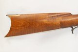 Antique J. W. CROOK Half-Stock .40 Caliber Percussion American LONG RIFLE
Mid-1800 Homestead Rifle with DOUBLE SET TRIGGERS - 3 of 18