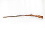 Antique J. W. CROOK Half-Stock .40 Caliber Percussion American LONG RIFLE
Mid-1800 Homestead Rifle with DOUBLE SET TRIGGERS - 13 of 18