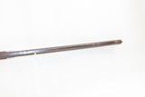 Antique J. W. CROOK Half-Stock .40 Caliber Percussion American LONG RIFLE
Mid-1800 Homestead Rifle with DOUBLE SET TRIGGERS - 12 of 18