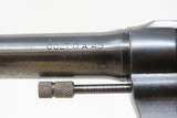c1920 Post-WORLD WAR I Era U.S. Army COLT Model 1917 .45 ACP C&R RevolverLarge Double Action Revolver to Supplement the M1911 - 7 of 19