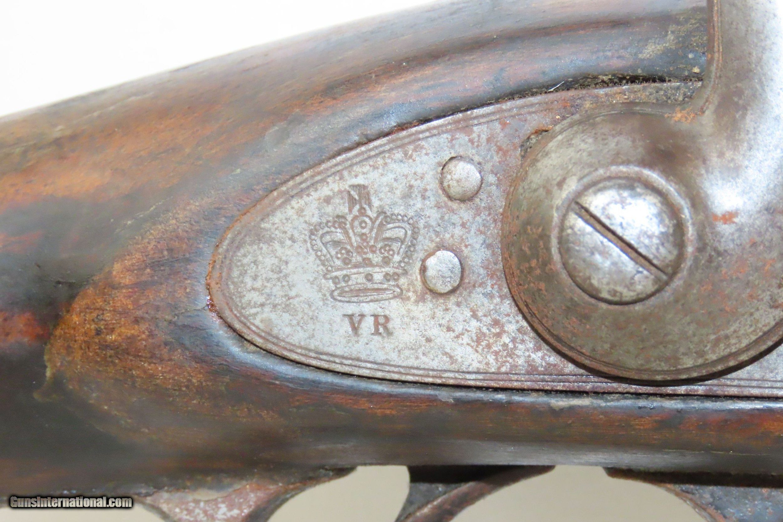 CIVIL WAR Antique CONFEDERATE Enfield Pattern 1858 .60 SHORT Rifle ...