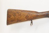 CIVIL WAR Antique CONFEDERATE Enfield Pattern 1858 .60 SHORT Rifle-Musket
Smoothbore 2-BAND with AFGHAN “BRING BACK” PAPER - 4 of 21