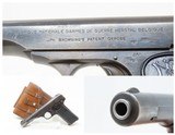 WWII OCCUPIED BELGIUM FN Model 1922 7.65x17 C&R PistolFABRIQUE NATIONALEThird Reich EAGLE/WaA140 / EAGLE/Swastika