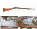 TOWER MARKED Antique BRITISH ENFIELD Pattern Infantry .60 Caliber CARBINELiege Proofed CIVIL WAR DATED 1863 w/Unit Markings - 1 of 19