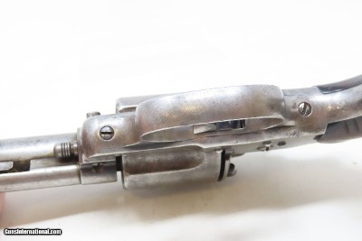 c1882 Antique COLT Model 1878 FRONTIER .45 Long Colt DOUBLE ACTION Revolver With Upgraded Adjustable Front & Rear Sights! - Image 12 of 19