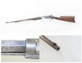 WINCHESTER 1890 PUMP Action TAKEDOWN Rifle in SCARCE .22 Winchester Rimfire 1908 Manufactured Easy Takedown Rifle - 1 of 19