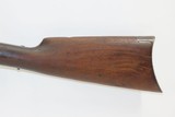 WINCHESTER 1890 PUMP Action TAKEDOWN Rifle in SCARCE .22 Winchester Rimfire 1908 Manufactured Easy Takedown Rifle - 2 of 19