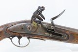 Early-1800 Antique LIEGE Martial Size FLINTLOCK Pistol .65 Caliber European Large Dutch/Belgian “Sea Service” - 4 of 17